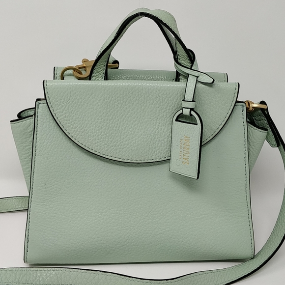 kate spade Handbags - Kate Spade Saturday Mini A Satchel Bag Mint Green